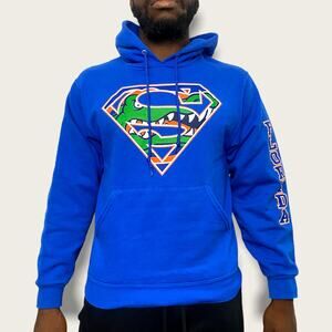 University of Florida Superman Gators Hoodie small